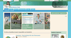 Desktop Screenshot of haushalt.de